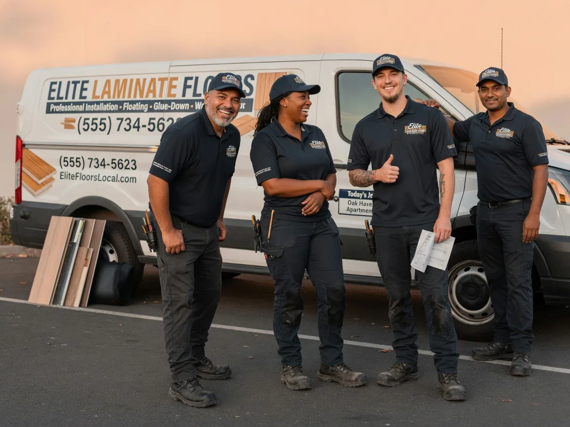 Laminate flooring installation company in Larrabee, IA
